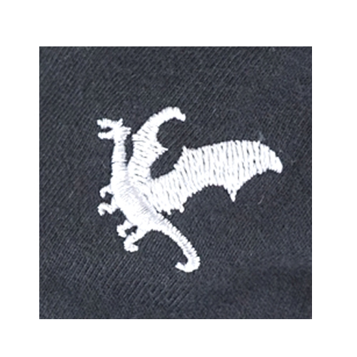 Tシャツ 半袖 マウンテンドラゴン メンズ レディース ワンポイント刺繍 クラフトワークス (1枚までネコポス)｜craftworks｜03