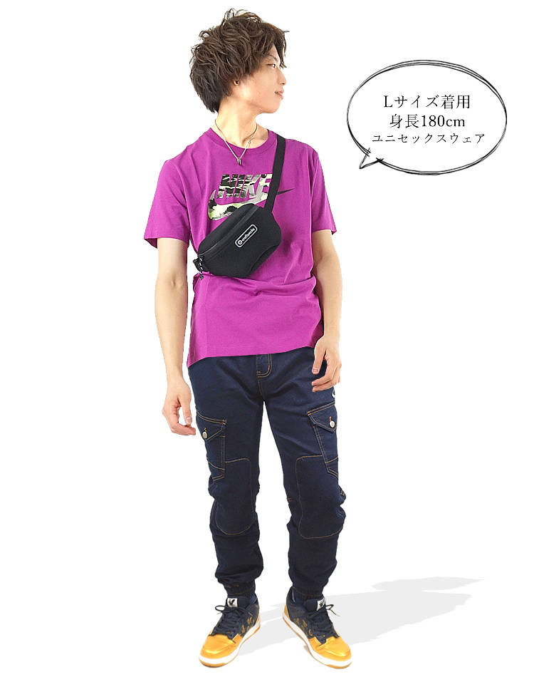 カーゴパンツ デニム ジョガーパンツ リブ 12oz ストレッチ