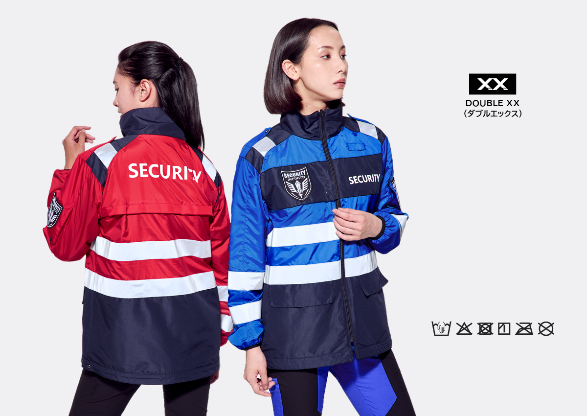 警備服 シングル ジャケット ネオセキュリティ 高視認 超撥水 透湿性