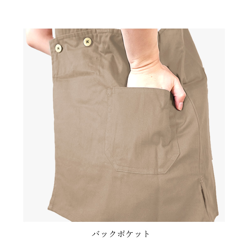 のらスタイル エプロン 多収納 レディース 農業女子 農作業着