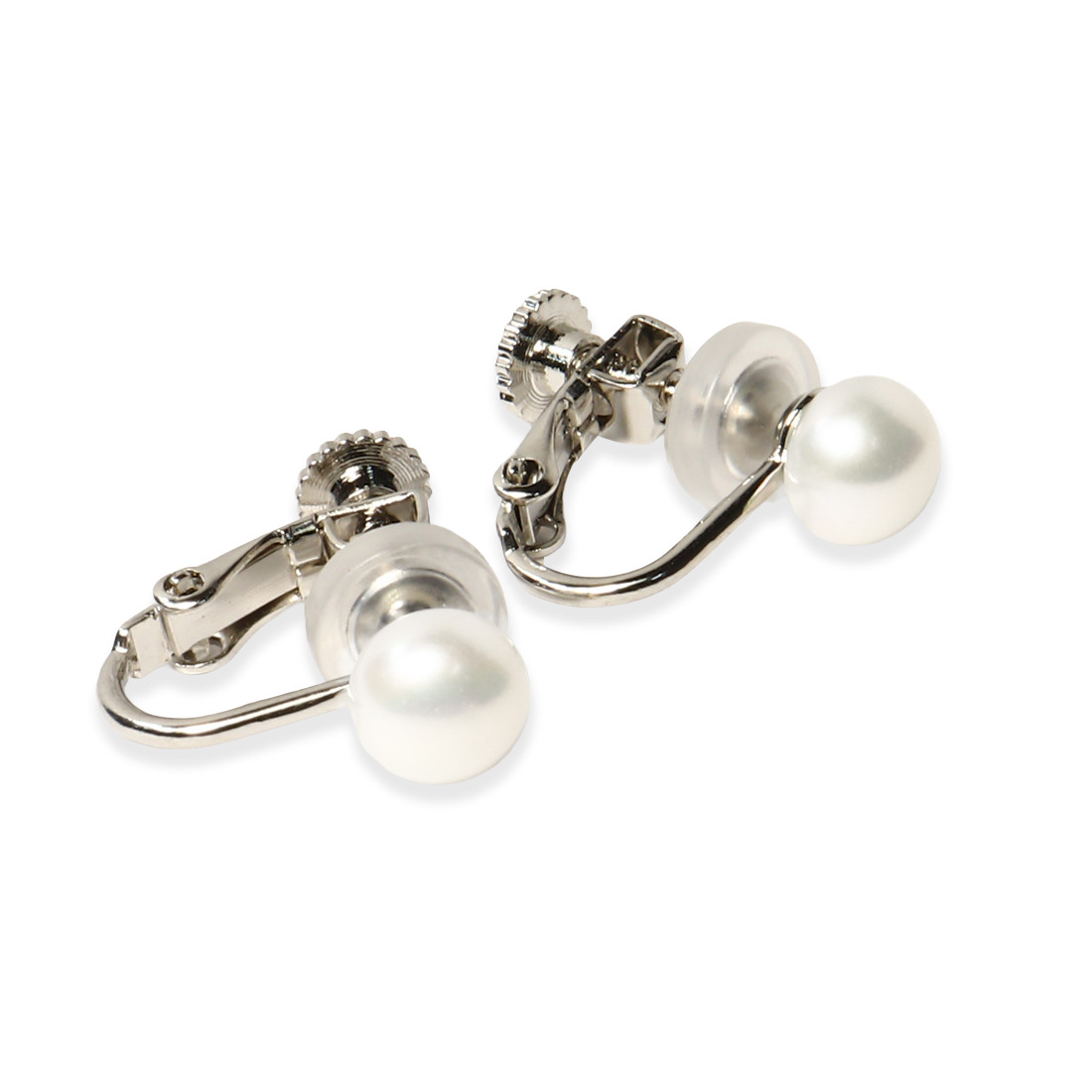 パール イヤリング ピアス 淡水 天然 4.5mm 6mm 8mm 真珠 パール 一粒 金属アレルギー対応 ケース 結婚式 |  | 07