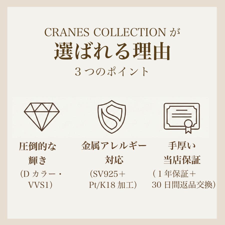 モアサナイト ピアス レディース メンズ フープピアス 10石 SV925 金属