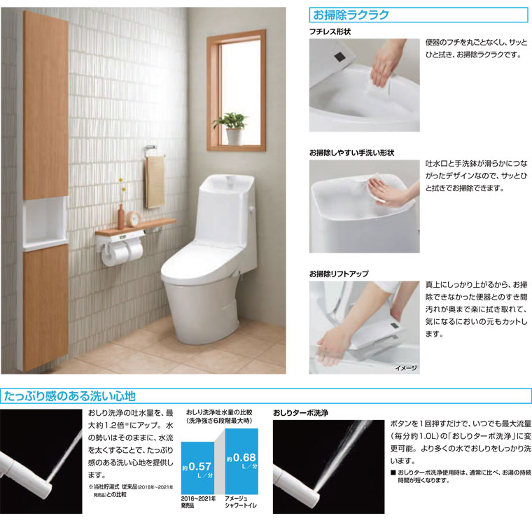 お掃除ラクラク