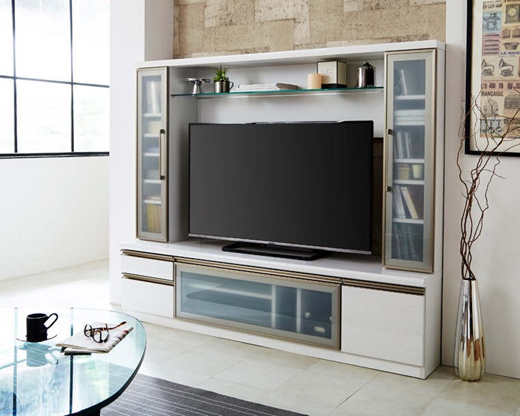 大川家具 テレビボード ハイタイプ 180cm（家具、インテリア用品）の