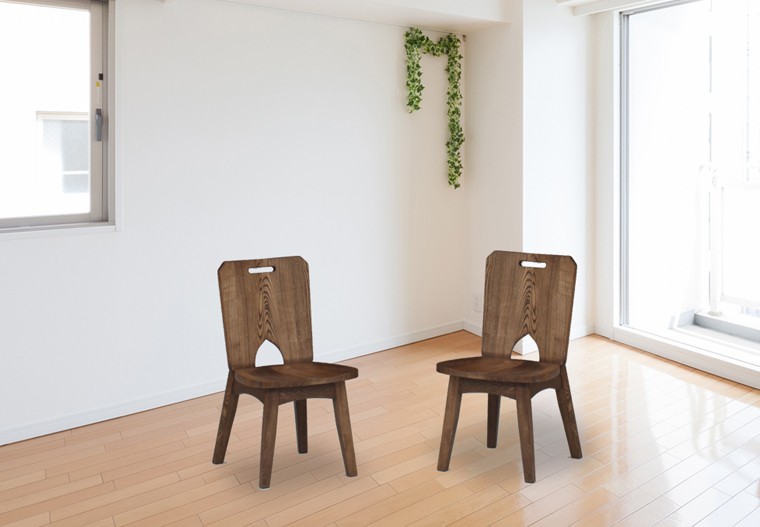 在庫一掃 ダイニングチェア 1脚 大川家具 椅子 木製 いす 板座 高知インター店 Vulkanvegas Derbyde Ae