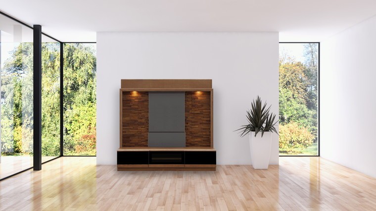 BRO 幅160cm 壁面収納 テレビボード TVボード テレビ台 天然木