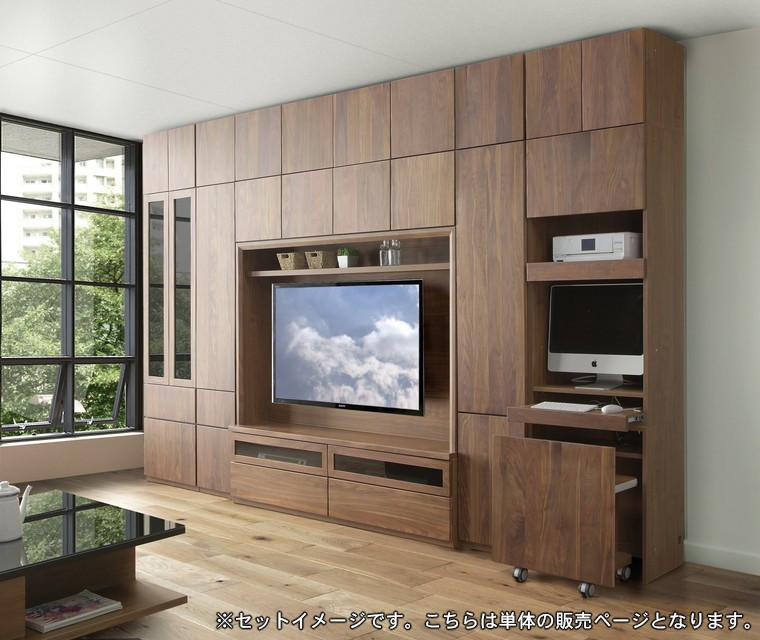 GA 幅170cm 壁面収納 テレビボード TVボード テレビ台 大川家具 日本製 