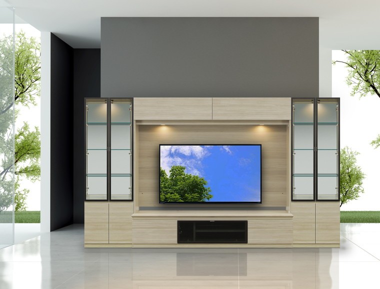 ✨【SALE価格】液晶プラズマ用ガラス扉付きTVボード　100 x_000335_01.jpg