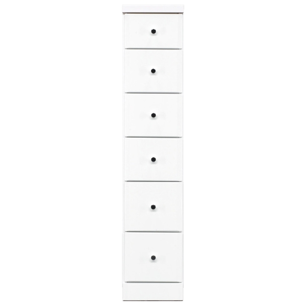 ホワイト チェスト 6引き出し フィッツチェスト6507 7段（ホワイト） | 天馬 | FCH6507W | Joshin