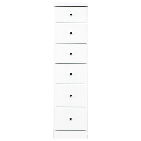 チェスト タンス 収納チェスト 引き出し不織布　ホワイト チェスト タンス 6段ボックス 幅30cm 収納 棚 引出し 収納ボックス