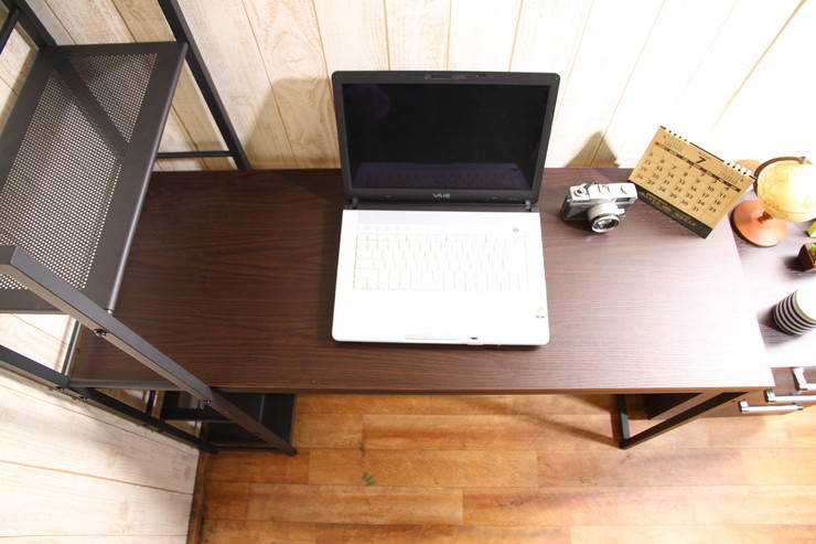 ラック付きデスク ルール 49 メープル : クラシト - 通販 - Yahoo