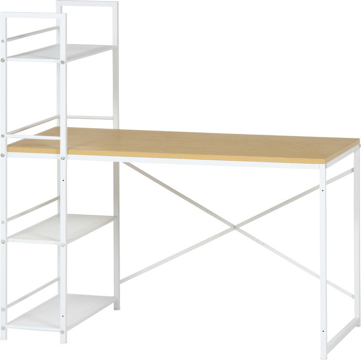 ラック付きデスク ルール 64 メープル : クラシト - 通販 - Yahoo