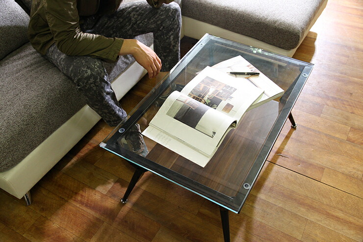 ガラスリビングテーブル クレア : クラシト - 通販 - Yahoo!ショッピング