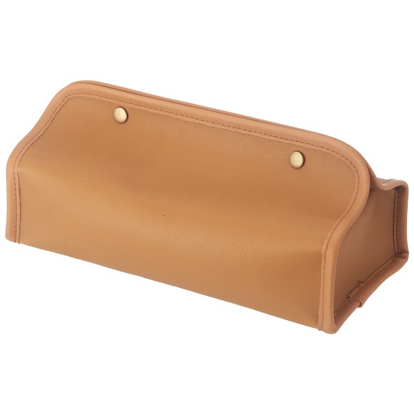 ティッシュケース ティッシュボックス レザー調 2WAY 壁掛け ボタン