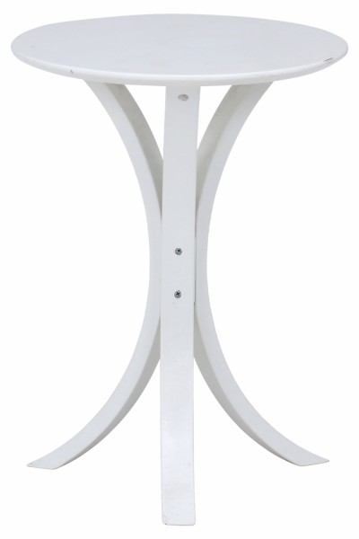 サイドテーブル 木製テーブル ウッドスタイル おしゃれ 円形 丸天板 木製 高さ54cm コンパクト 省スペース 曲線デザイン 傷防止｜crasito｜02