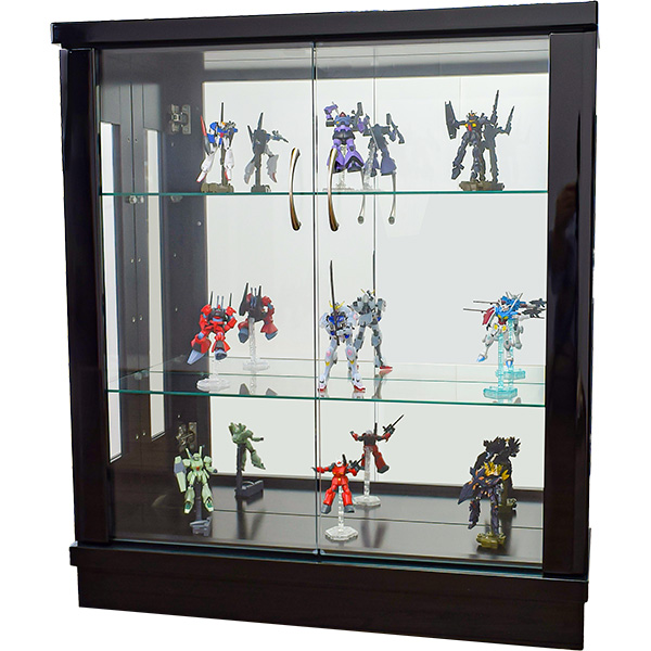 コレクションボード コレクションケース 3段 幅75cm 高さ85cm ガラス 