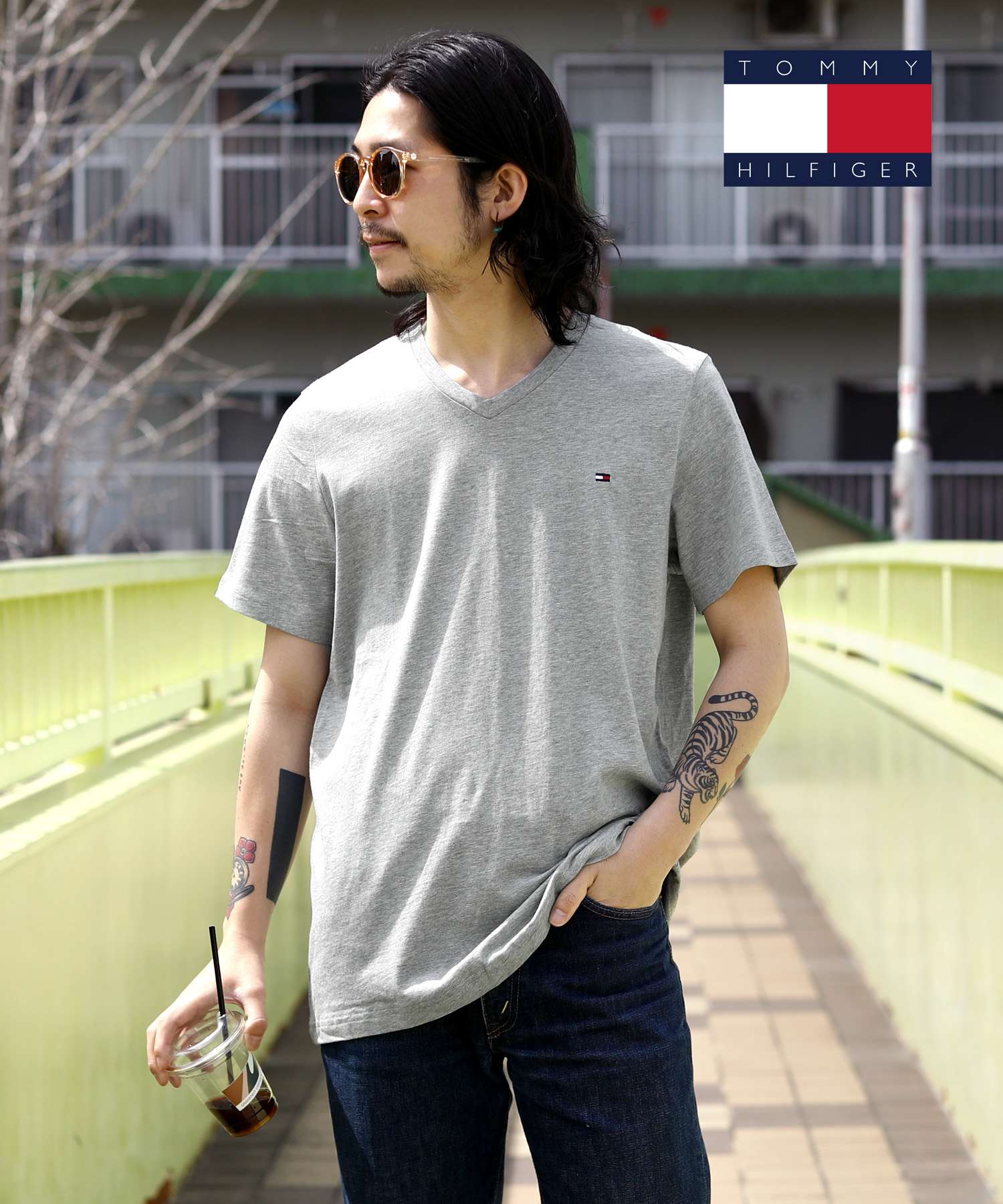 TOMMY HILFIGER トミー ヒルフィガー Tシャツ メンズ レディース TOMMY HILFIGER トミー ヒルフィガー Tシャツ メンズ レディース