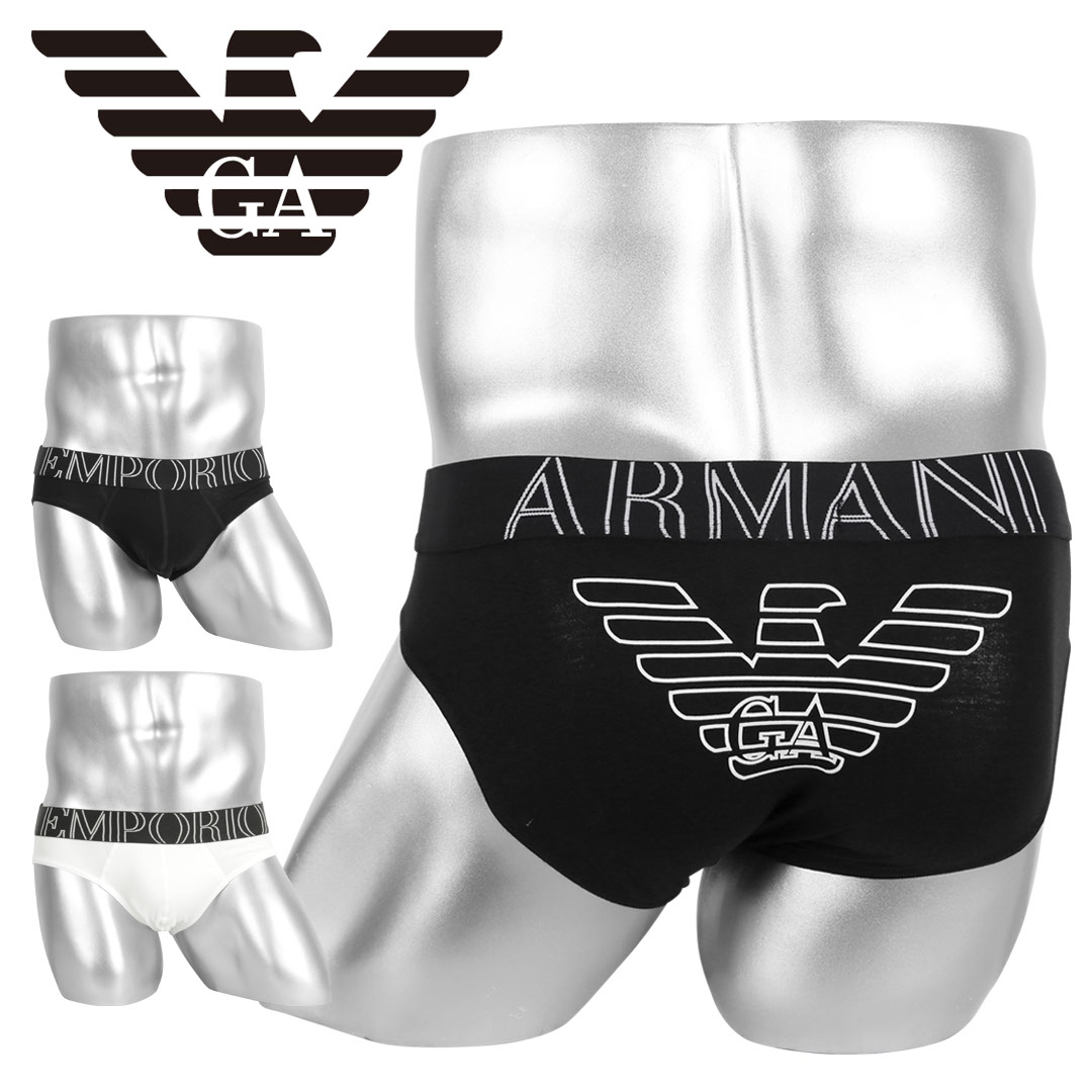 EMPORIO ARMANI/エンポリオ・アルマーニ STRETCH COTTON BRIEF メンズ ブリーフ
