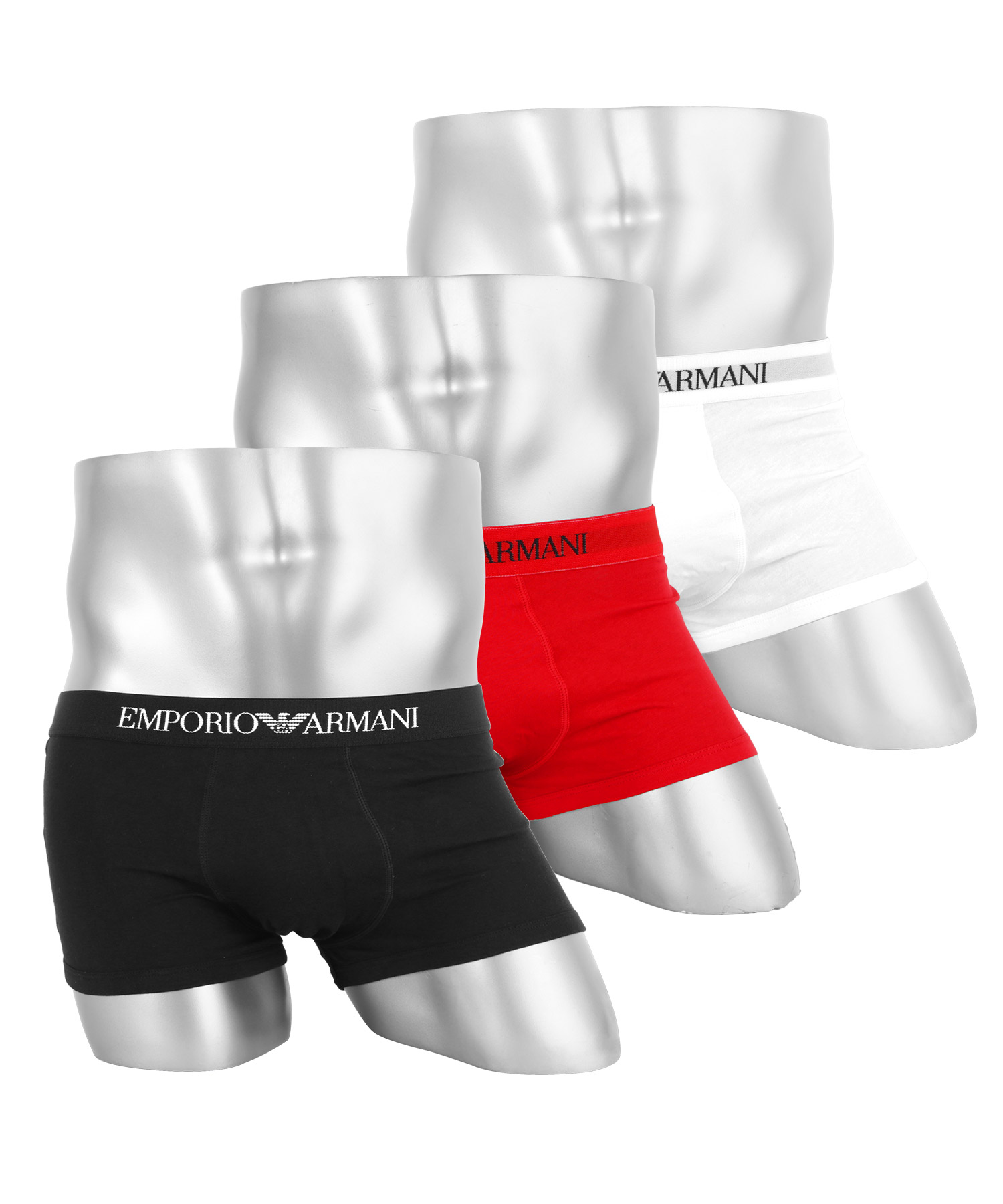 エンポリオ EMPORIO ARMANI ボクサーパンツ 3枚セット メンズ 綿100% プレゼント...