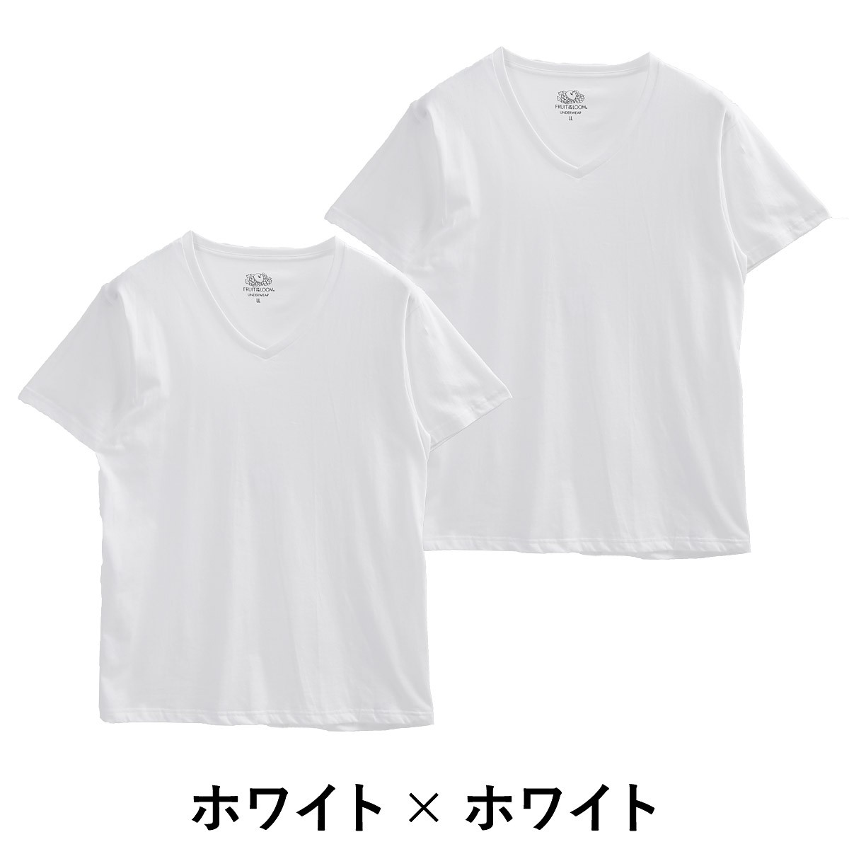 フルーツオブザルーム FRUIT OF THE LOOM Tシャツ 2枚セット メンズ 半袖 コットン100% 綿 レディース ユニセックス ブランド プレゼント ギフト｜crazyferret｜02