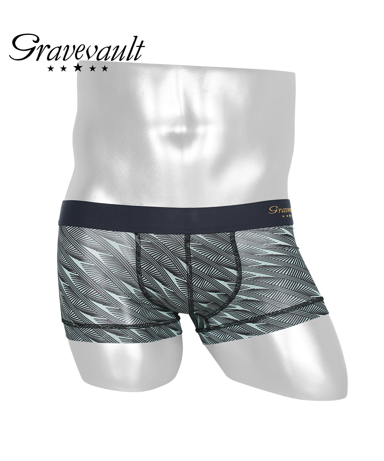 Gravevault ボクサーパンツ メンズ グレイブボールト ローライズ