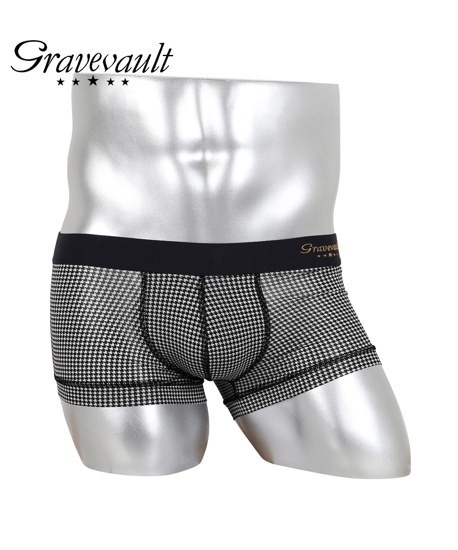 Gravevault ボクサーパンツ メンズ グレイブボールト ローライズ