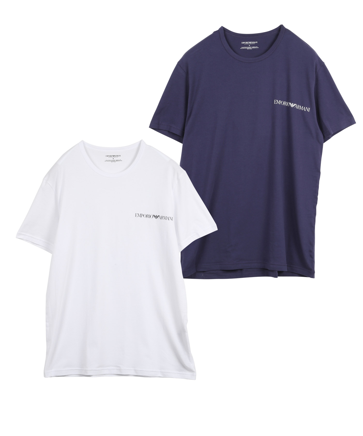 エンポリオ アルマーニ EMPORIO ARMANI Tシャツ 2枚セット メンズ 半袖