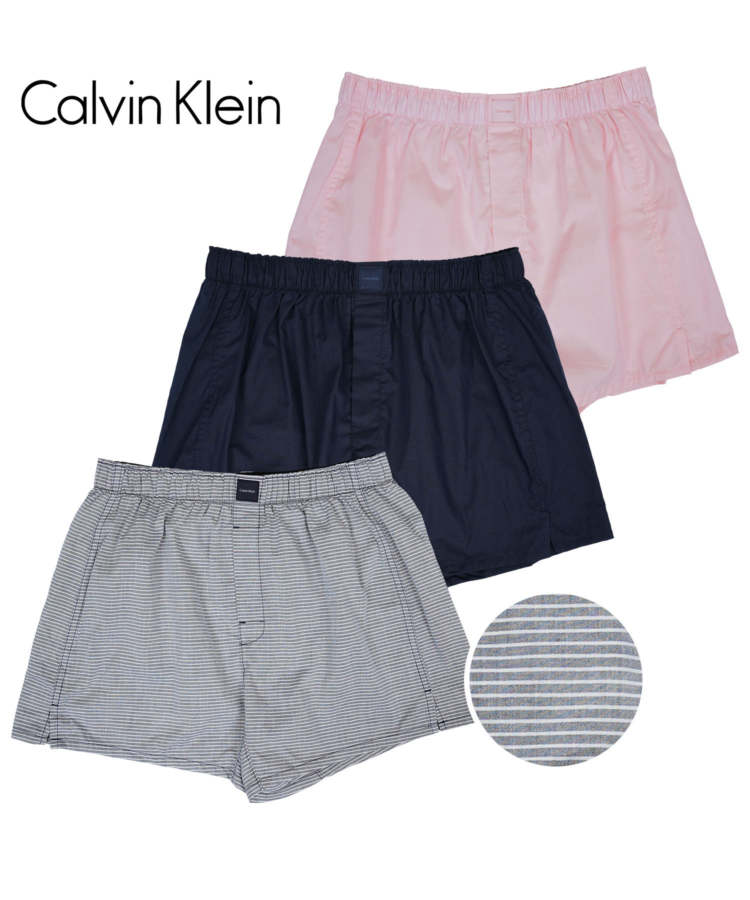 Calvin Klein（カルバン・クライン） 下着 トランクス 3枚セット