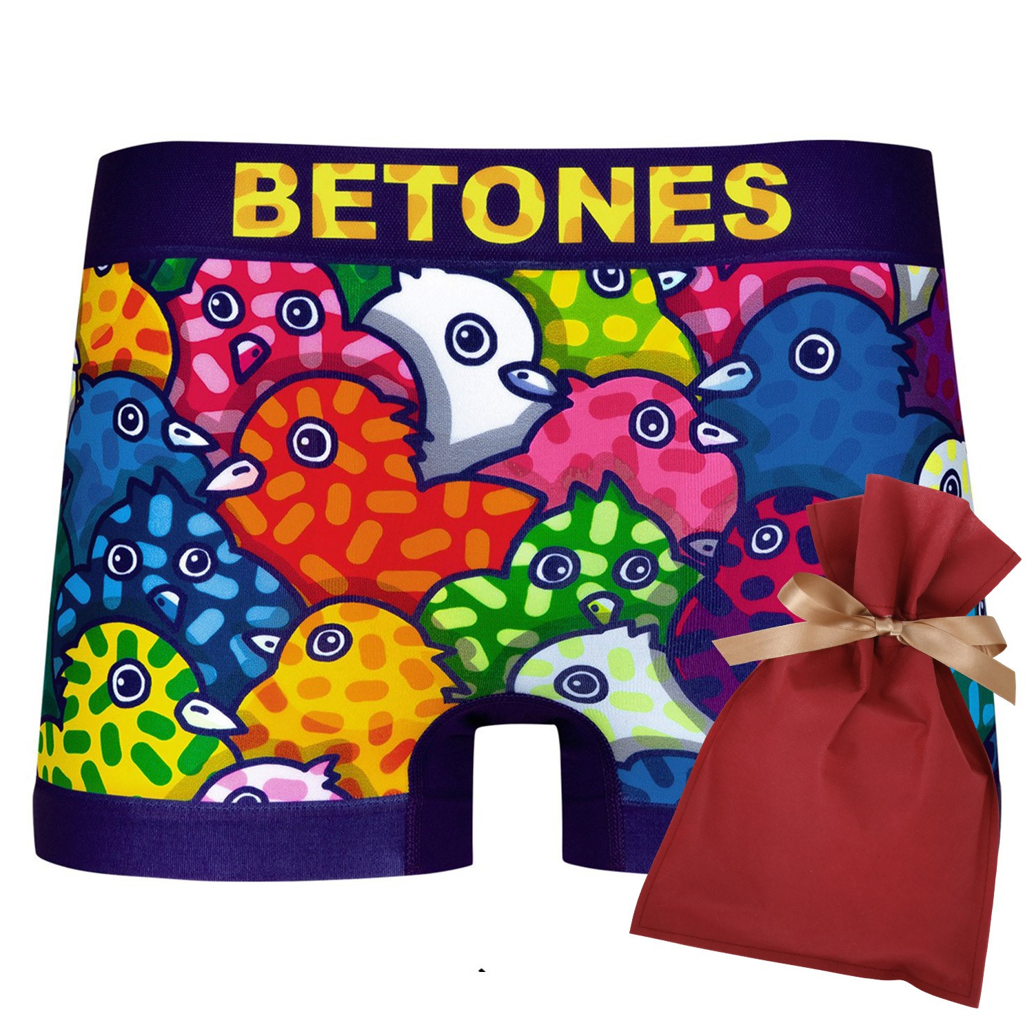 ビトーンズ Betones ボクサーパンツ メンズ 男性 下着 パンツ 伸びる プリント かわいい 復刻 復活 当店限定 人気 ギフト モテパン Pipi フリーサイズ 速乾 ブランド下着ならcrazy Ferret 通販 Yahoo ショッピング