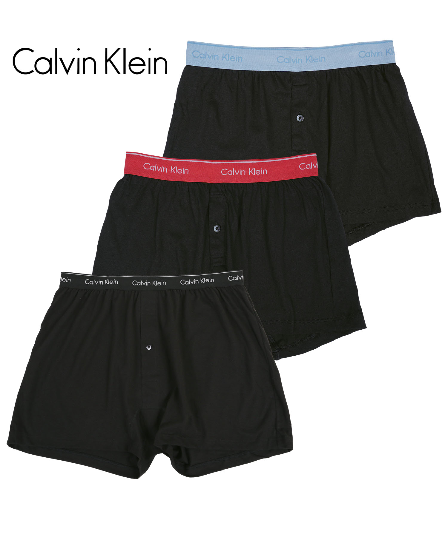 Calvin Klein（カルバン・クライン） トランクス 3枚セット メンズ