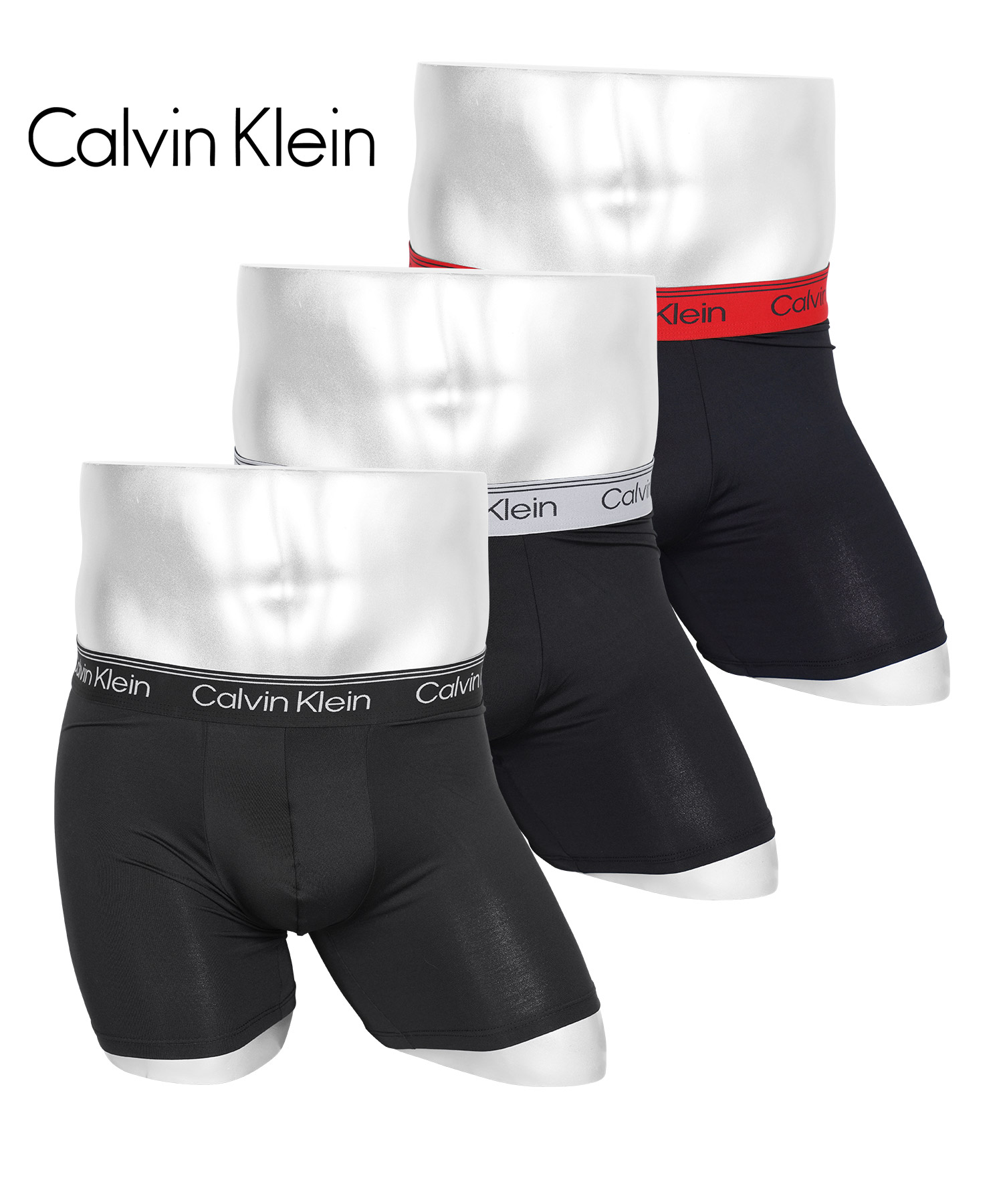 Calvin Klein(カルバン・クライン) 下着 ボクサーパンツ 3枚セット Calvin Klein(カルバン・クライン) 下着 ボクサーパンツ 3枚セット