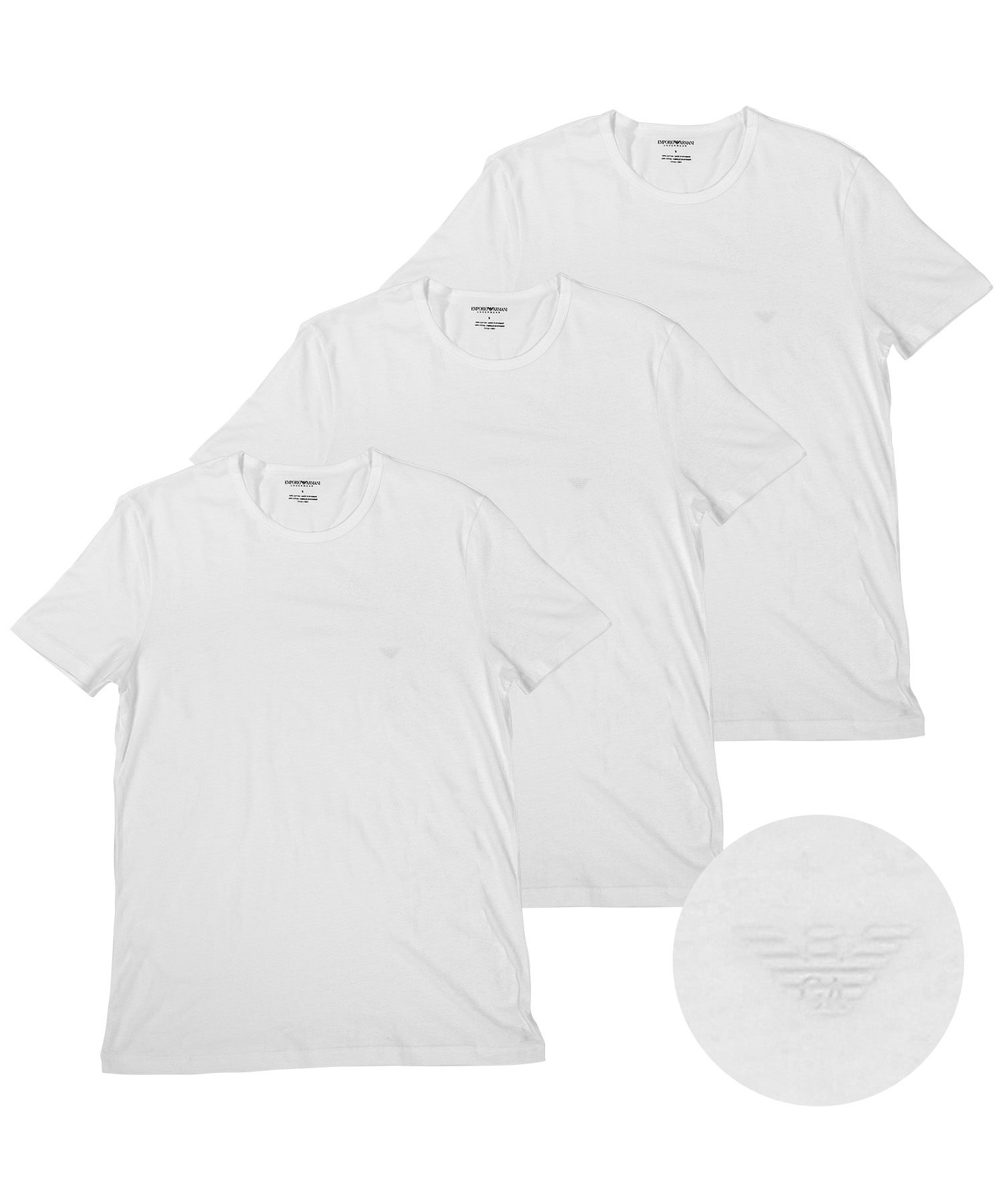 値下げ&新品未使用！『ARMANI JUNIOR』Tシャツ コスメ柄140cm+