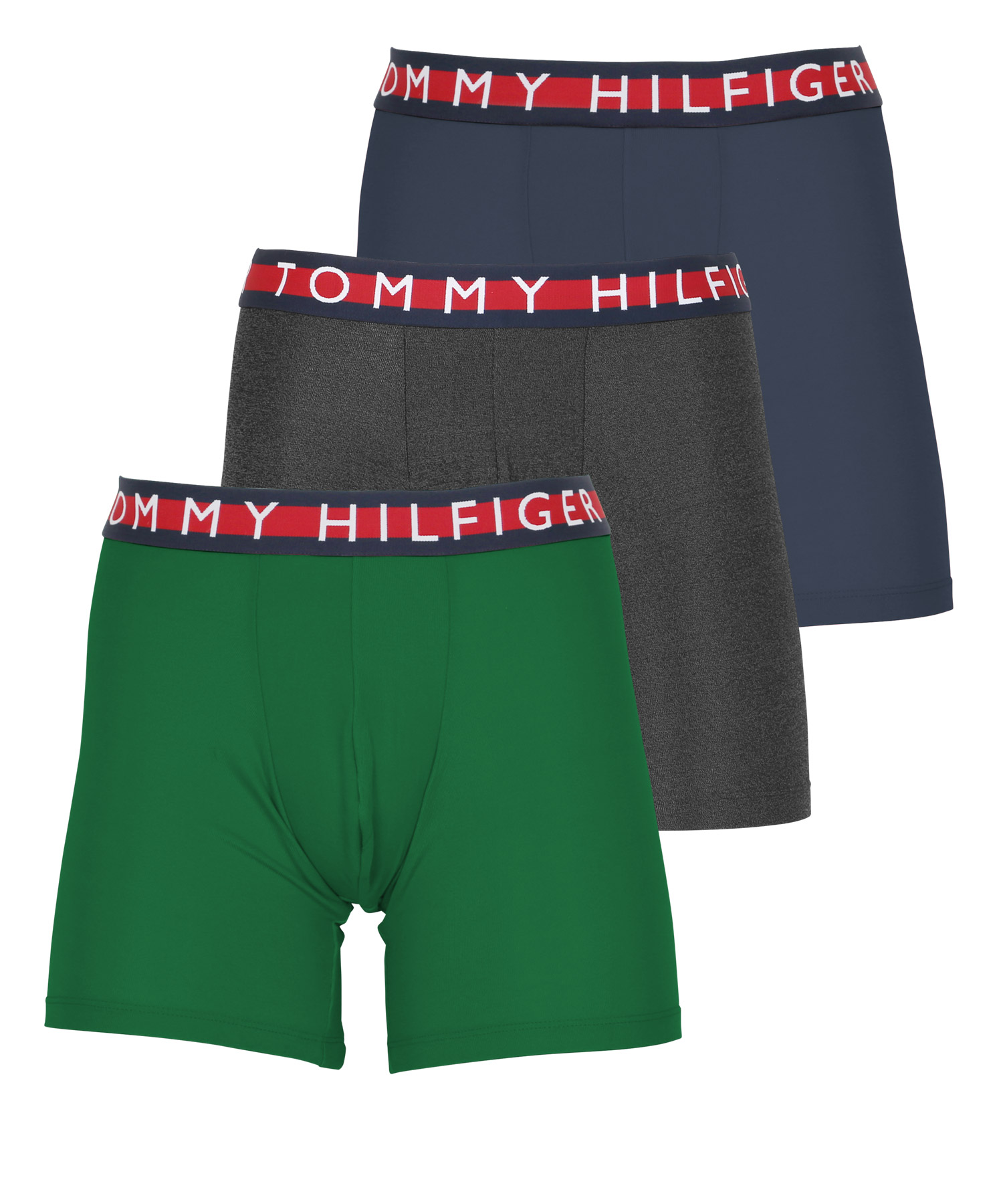 トミー ヒルフィガー TOMMY HILFIGER ロングボクサーパンツ 3枚セット