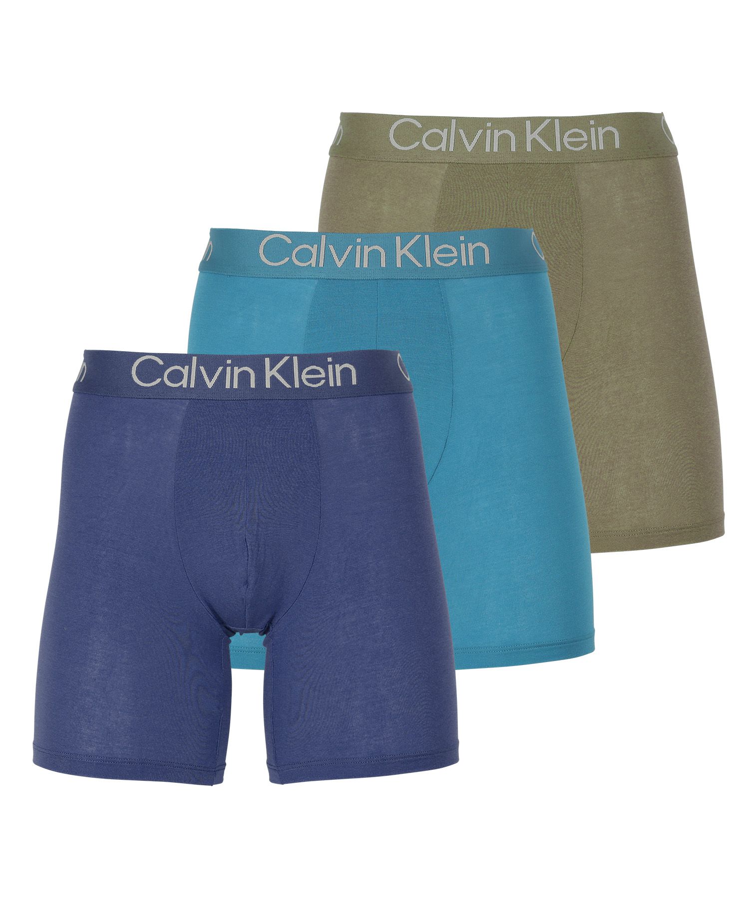 カルバンクライン ボクサーパンツ 3枚セット メンズ ロング Calvin Klein アンダーウェア 男性下着 モダール CK ロゴ 高級 ハイブランド｜crazyferret｜04