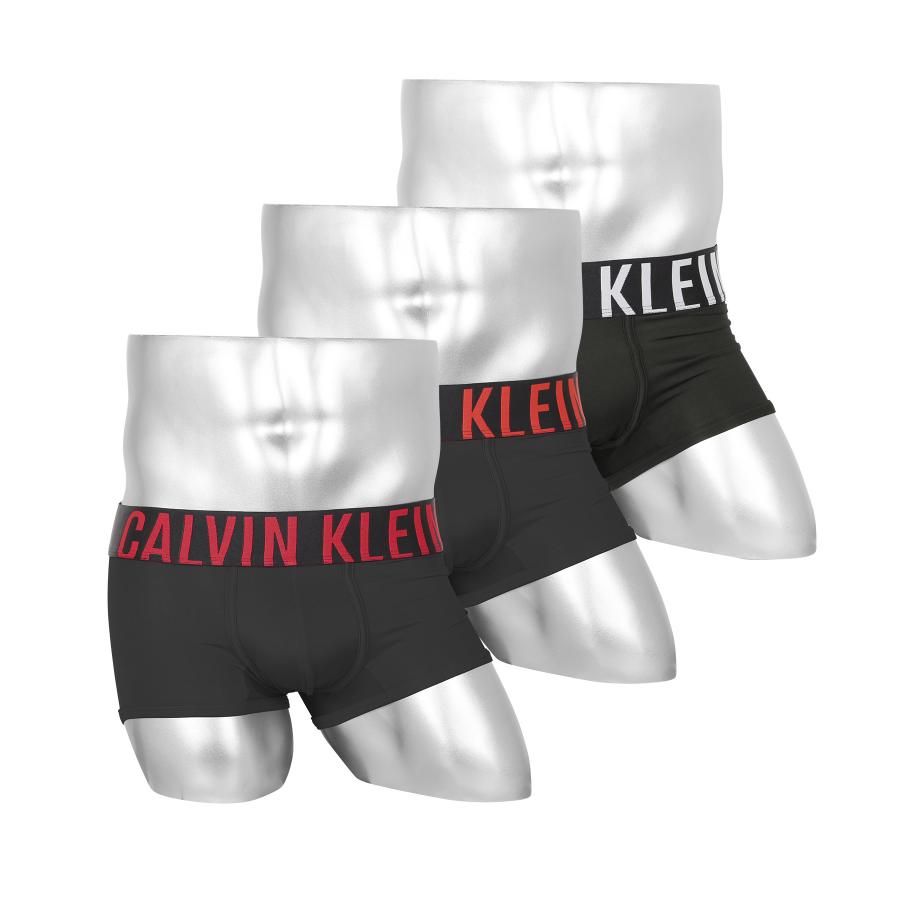 カルバンクライン Calvin Klein ローライズボクサーパンツ 3枚セット メンズ アンダーウェア 男性下着 ツルツル 速乾 CK ロゴ 高級 ハイブランド｜crazyferret｜02