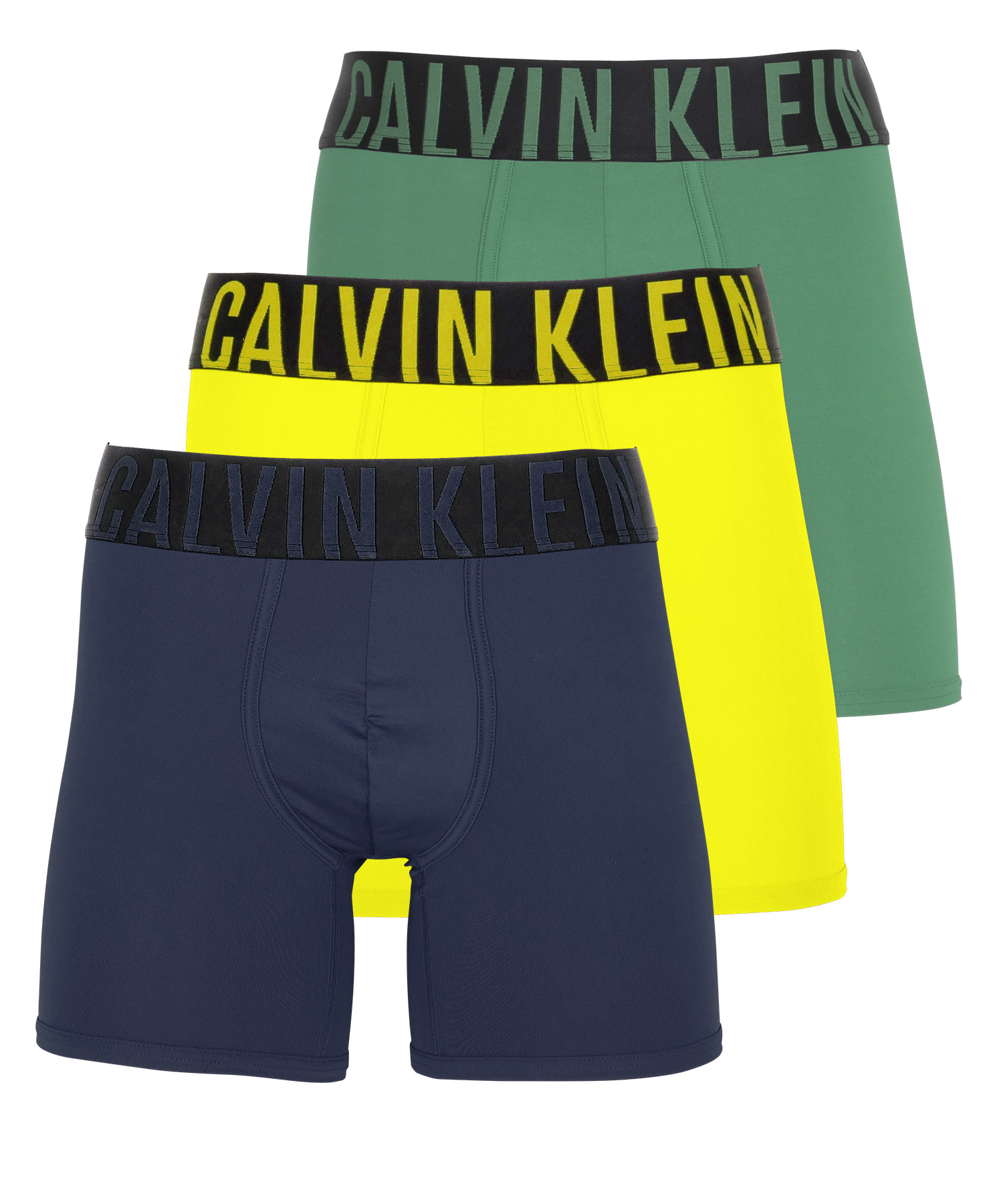 カルバンクライン ボクサーパンツ 3枚セット Calvin Klein ロング  メンズ アンダーウェア 男性下着 ツルツル 速乾 CK ロゴ 高級 ハイブランド｜crazyferret｜02