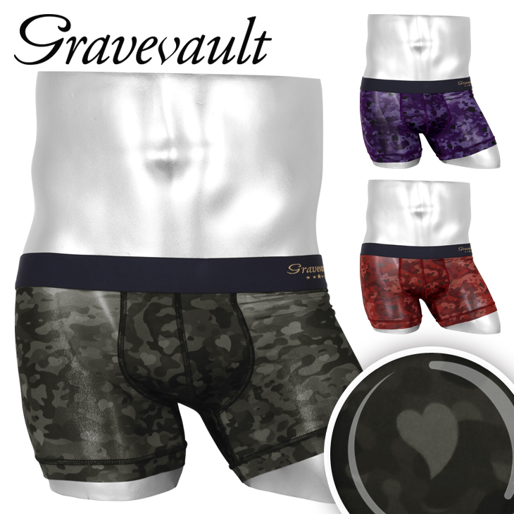 Gravevault（グレイブボールト） ボクサーパンツ メンズ 男性 下着 新