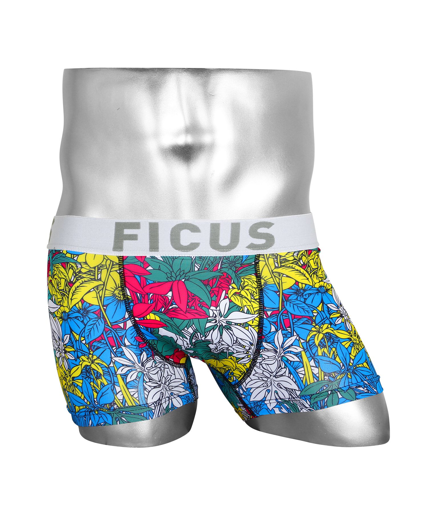 FICUS（フィークス） ボクサーパンツ メンズ 男性 下着 速乾 花柄
