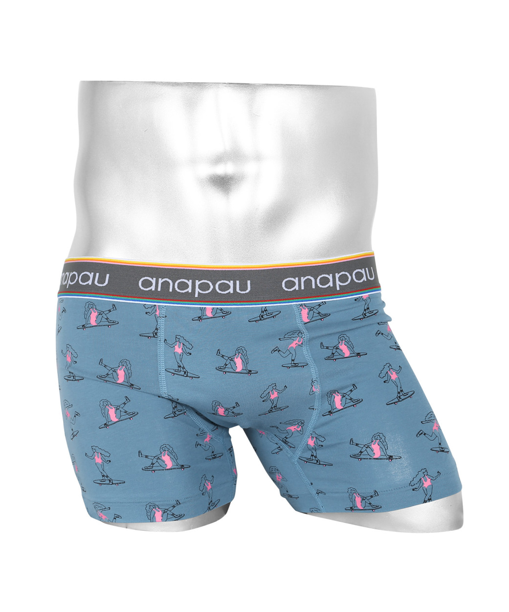 メール便 アナパウ Anapau ボクサーパンツ メンズ 下着 スケボー 80年代 レトロ ヴィンテージ おしゃれ かわいい 人物 ロゴ ワンポイント ブランド ブランド下着ならcrazy Ferret 通販 Yahoo ショッピング
