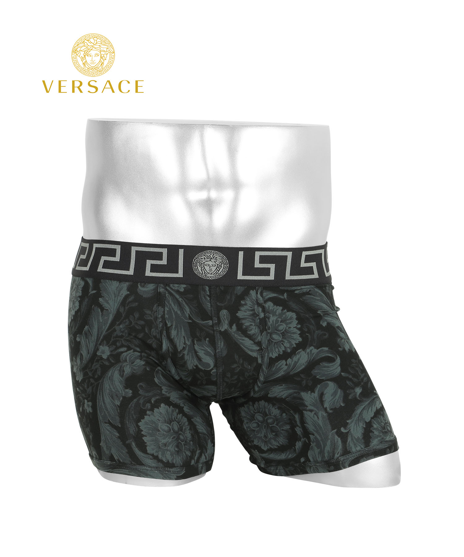VERSACE ヴェルサーチェ グレカ ボーダー トランクス 3枚パック