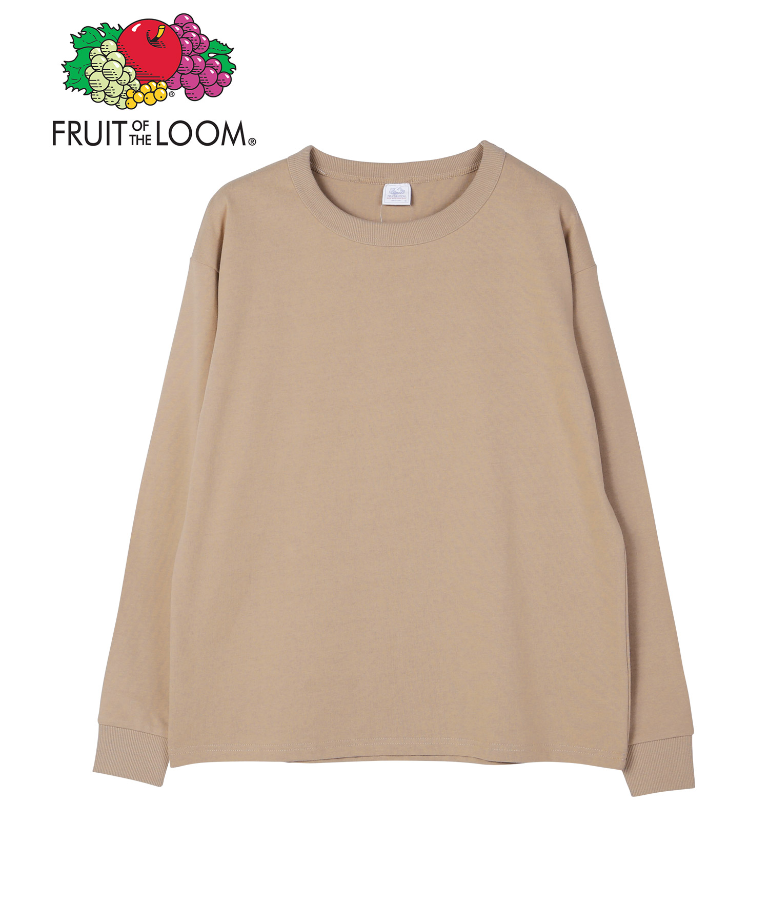 フルーツオブザルーム FRUIT OF THE LOOM 長袖 Tシャツ メンズ