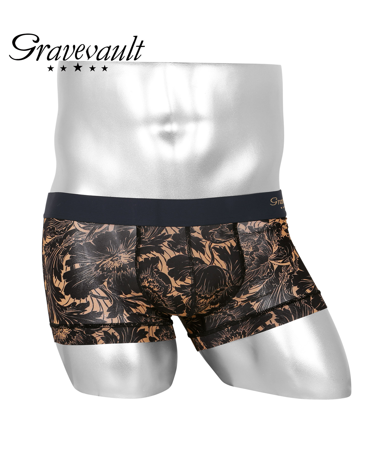 Gravevault グレイブボールト ボクサーパンツ メンズ ショート