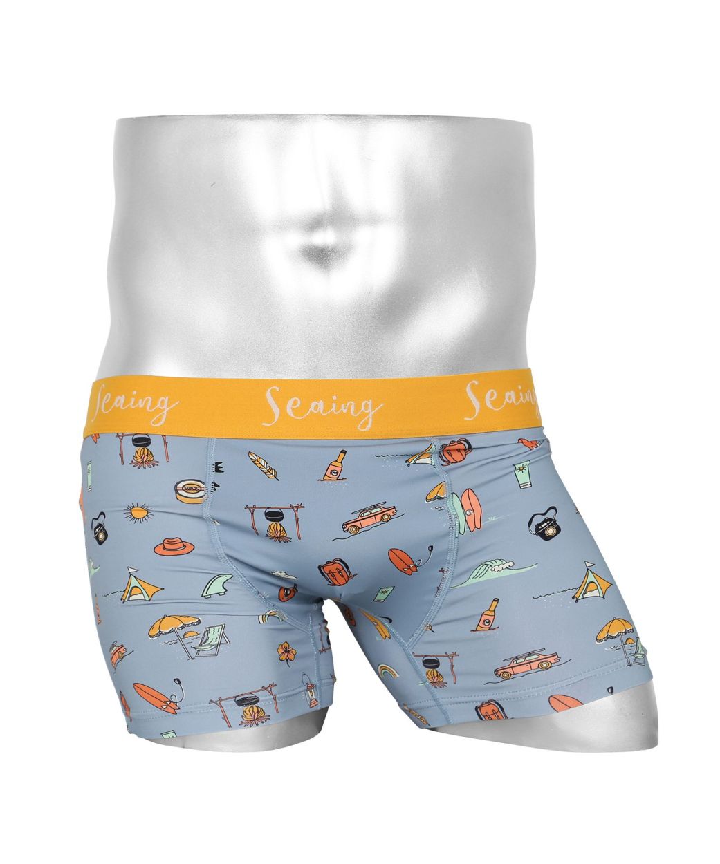 シーング Seaing ボクサーパンツ メンズ 男性 下着 パンツ かっこいい おしゃれ ブランド カジュアル アウトドア イラスト 海 アンダーウェア 代 30代 40代 ブランド下着ならcrazy Ferret 通販 Yahoo ショッピング