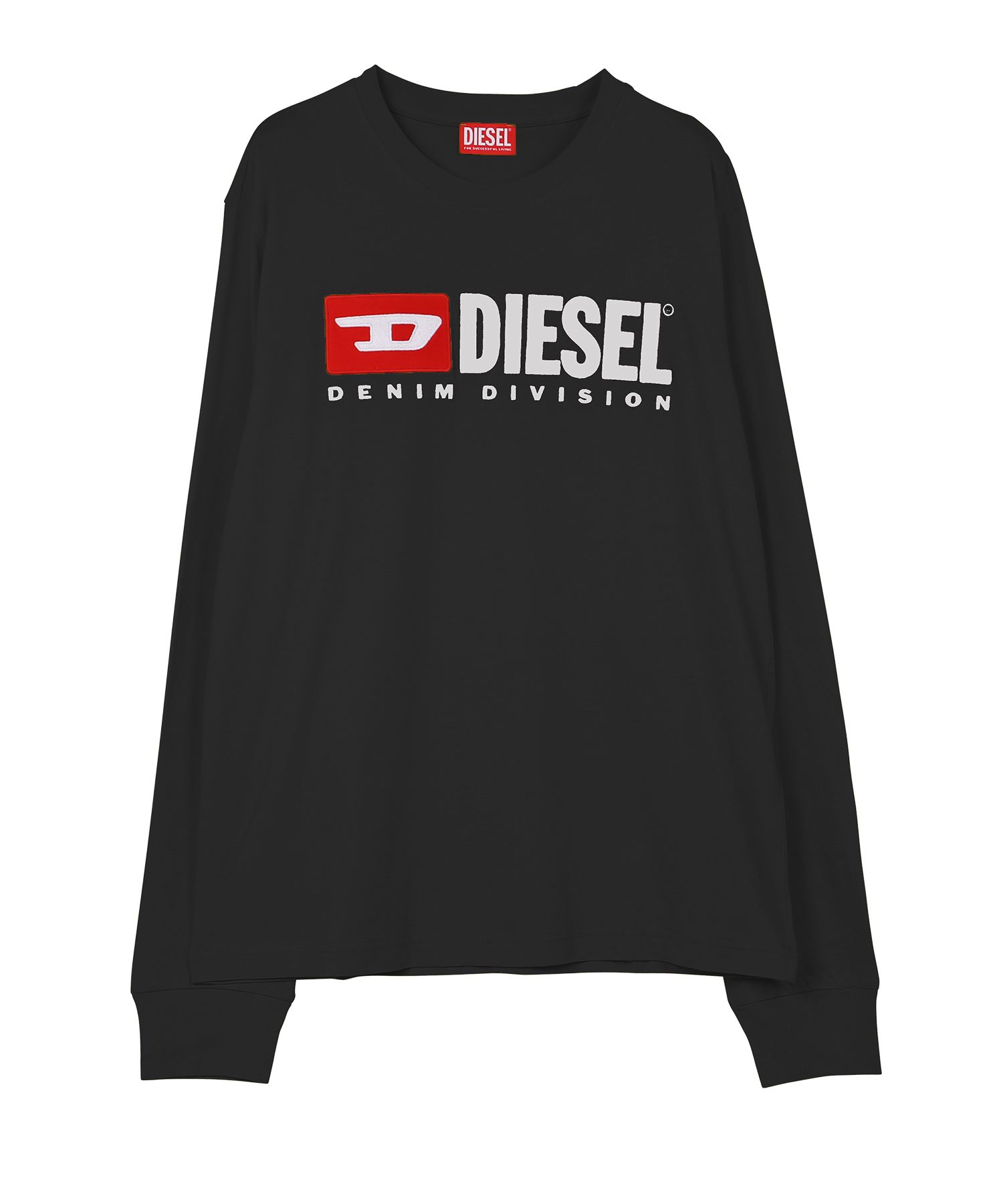 ディーゼル DIESEL ロンT メンズ 長袖 Tシャツ コットン100% 綿