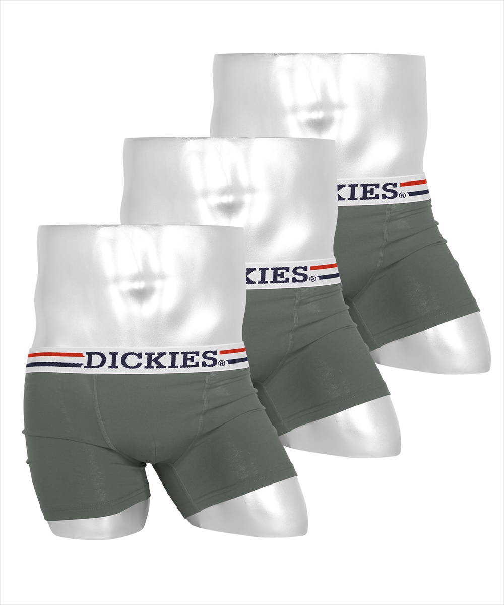 ディッキーズ Dickies ボクサーパンツ 3枚セット メンズ アンダーウェア 男性 下着 綿混 ...