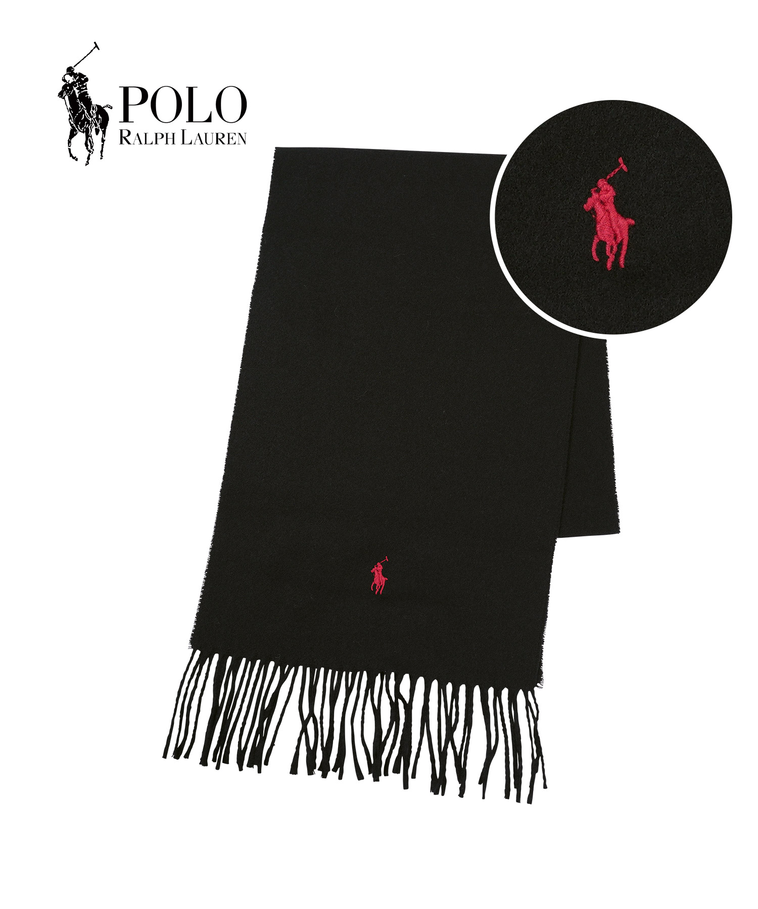 美品　ラルフローレン　ブラック　サイズ7(L) POLO RALPH LAUREN（ポロ・ラルフローレン） 新生活 プレゼント メンズ