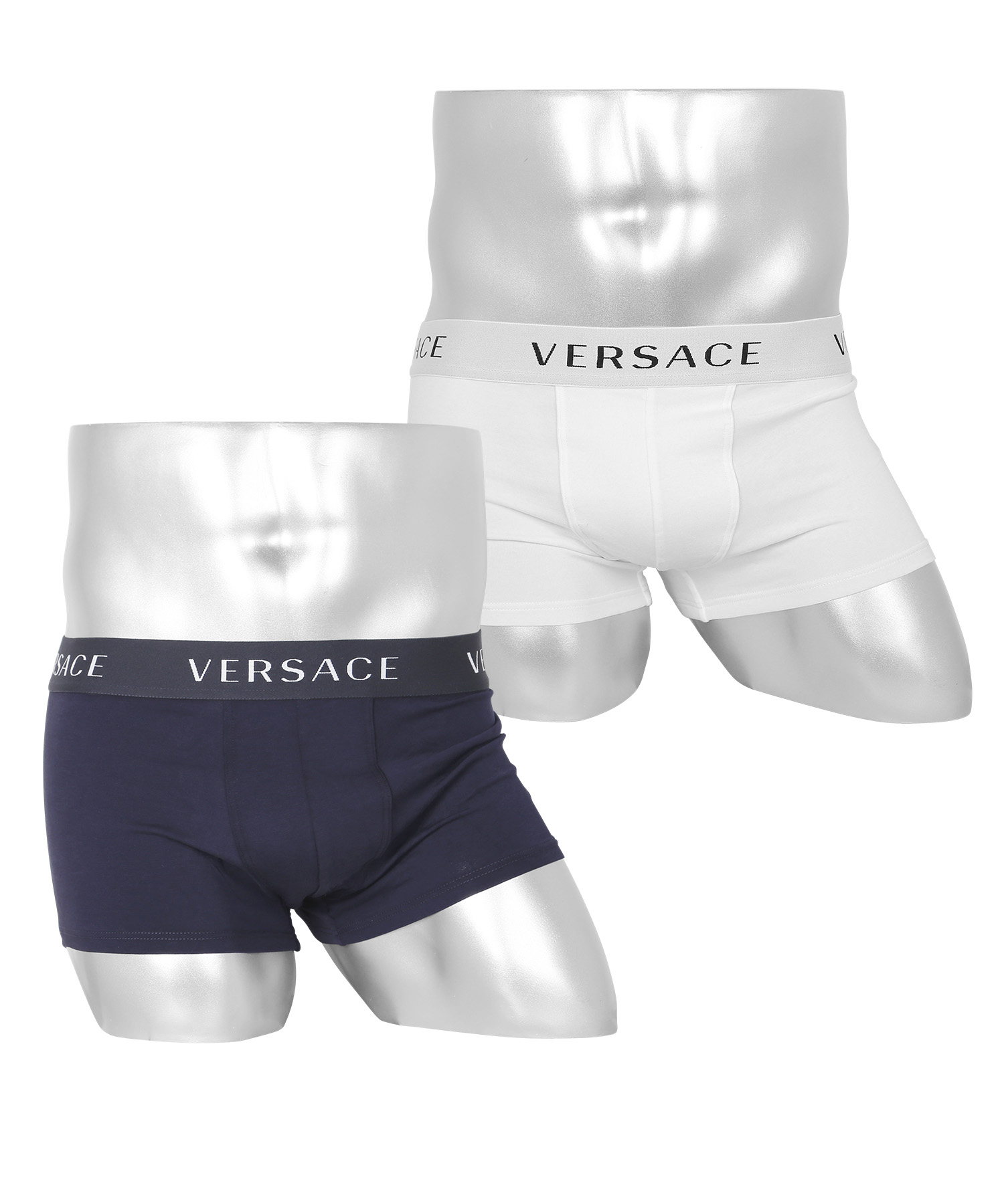 ワケあり ヴェルサーチェ VERSACE 2枚セット ボクサーパンツ メンズ