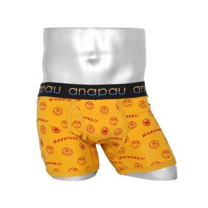 anapau アナパウ ボクサーパンツ 日本製 メンズ アンダーウェア 綿混 コットン 男性 下着 ...