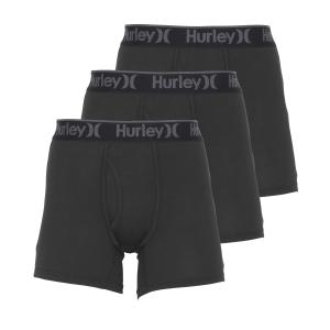 ハーレー Hurley ボクサーパンツ 3枚セット メンズ アンダーウェア 男性 下着 モダール 前...