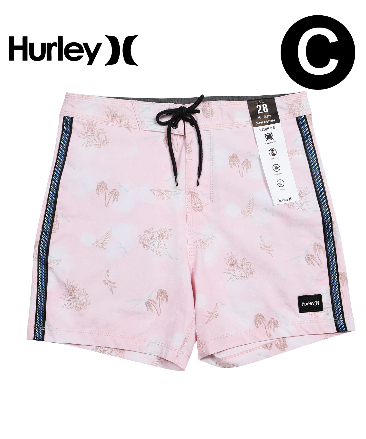 サーフパンツ メンズ ハーレー Hurley 水着 ボードショーツ ハーフパンツ 紳士 海パン 水着...